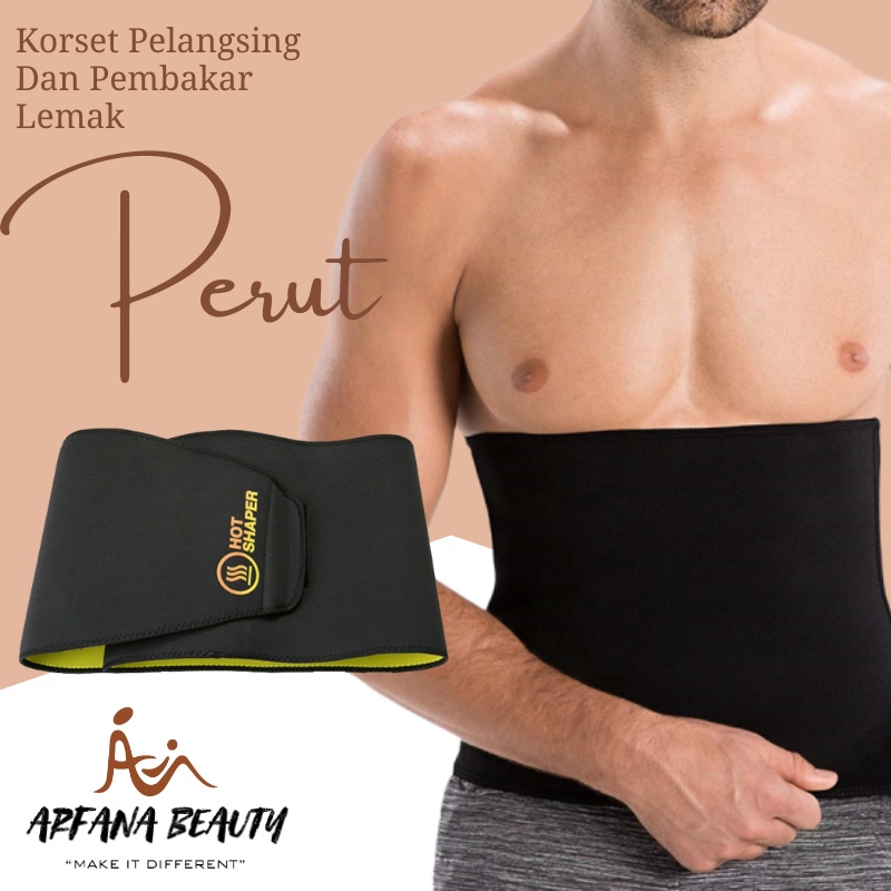 Korset Pelangsing Perut Pria WAIST MAN Pembakar Lemak Pengecil Perut laki laki CHS-0662