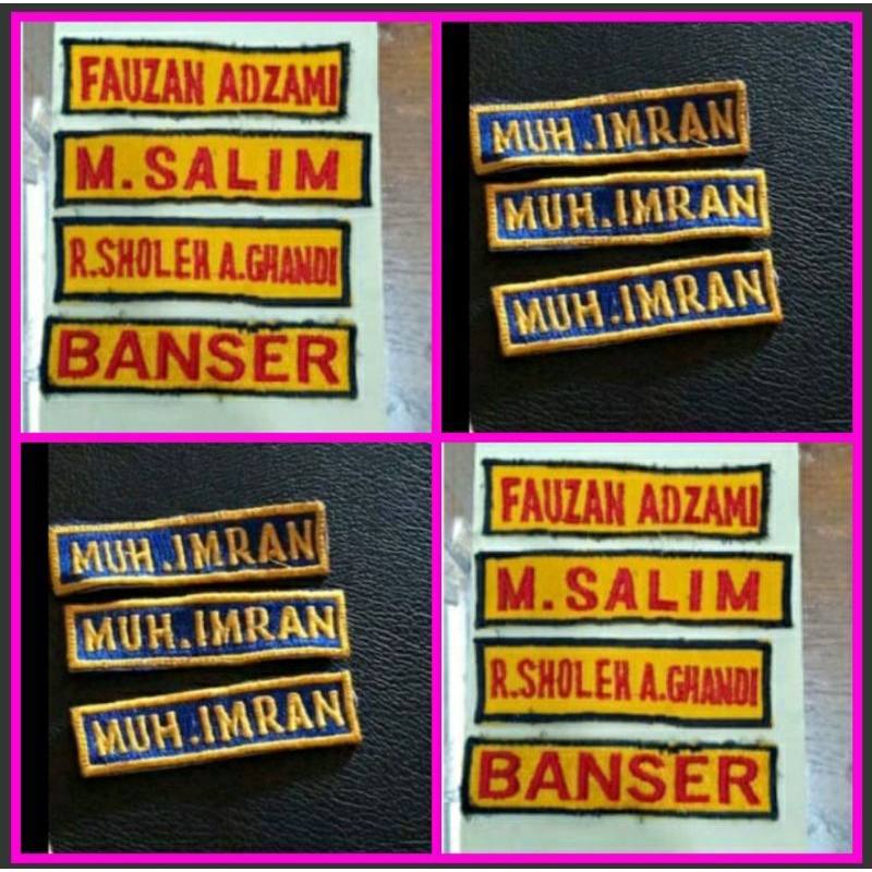 BORDIRAN NAMA DADA KEMENHUB DISHUB BANSER SATPAM