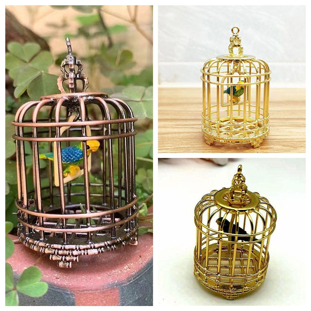 R-flower Mainan Miniatur Kandang Bunga Skala 1: 12 Untuk Aksesoris Rumah Boneka