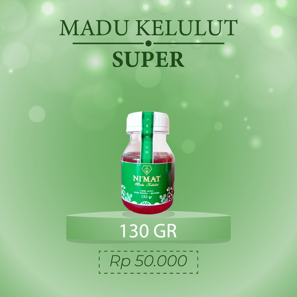 

Madu NI'MAT - Madu Kelulut - Madu Klanceng - Madu Trigona | 100% Asli | MADU BANGKA ! UKURAN 130 GR