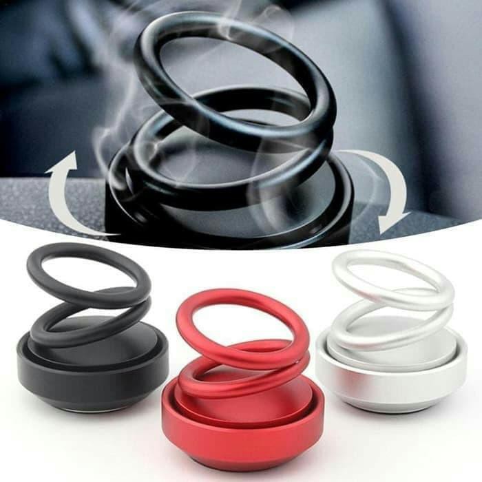 Suspension Car Aromatherapy Double Ring Air - Parfum Hiasan Mobil