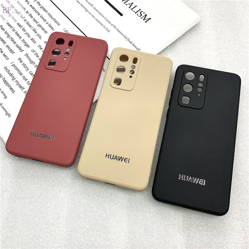 Soft Case Silikon Full Cover Huawei P40 P50 P30 P20 Pro P40pro P30pro