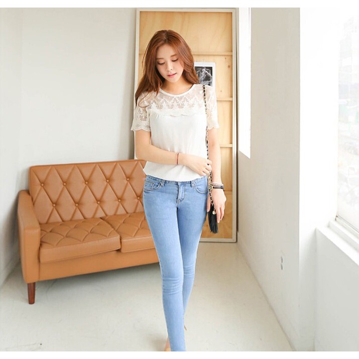 Chiffon Blouse Korean Fashion 56Q261004