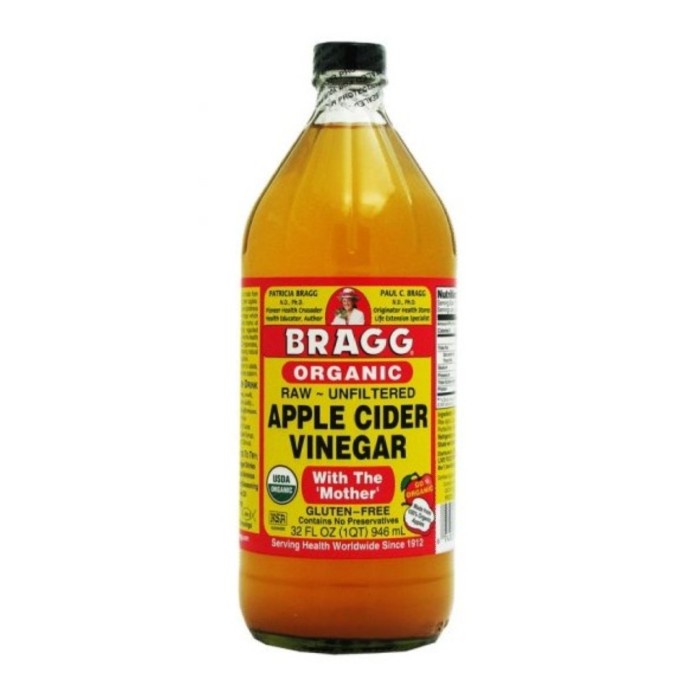 

BRAGG Organic Apple Cider Vinegar 946ml /Cuka Apel