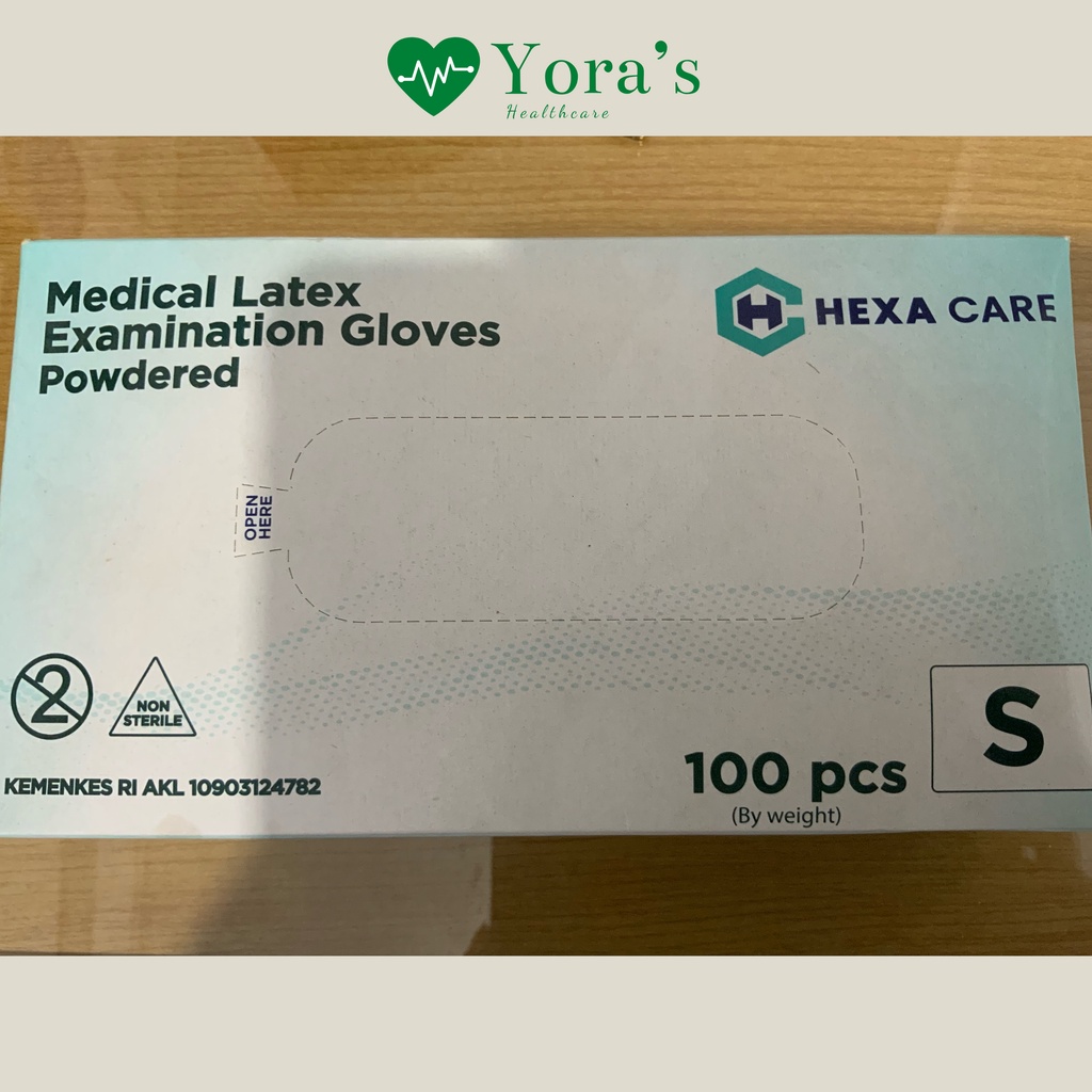 Handscoon Gloves Hexacare Box isi 100 Pcs