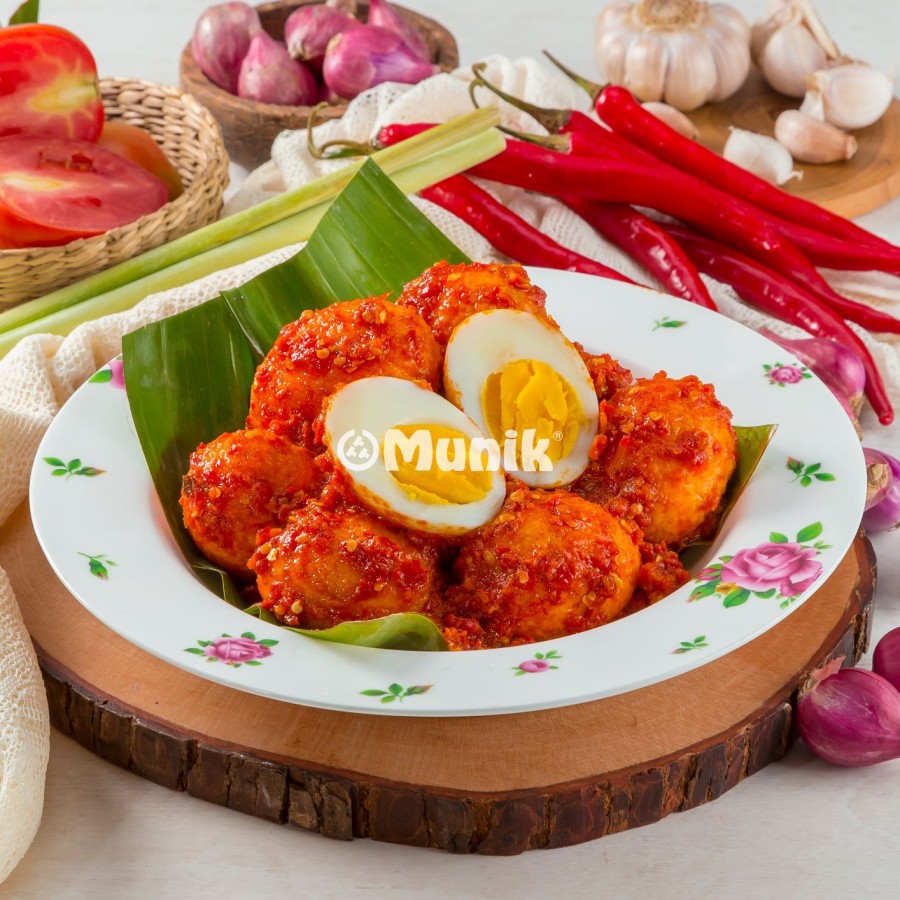 

Munik Resto's Telur Balado Ready to Eat