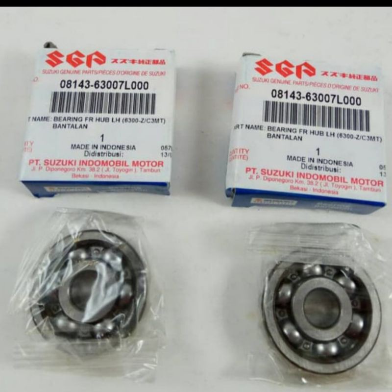 BEARING LAKER LAHER RODA DEPAN SUZUKI SATRIA 2TAK HIU LUMBA SHOOTER ORI SGP