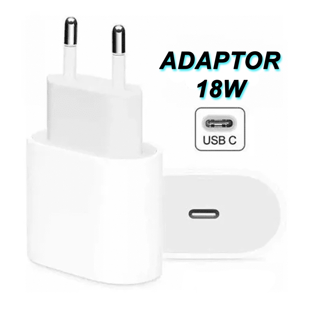 CHARGER ADAPTOR 18W FAST CHARGING / USB C