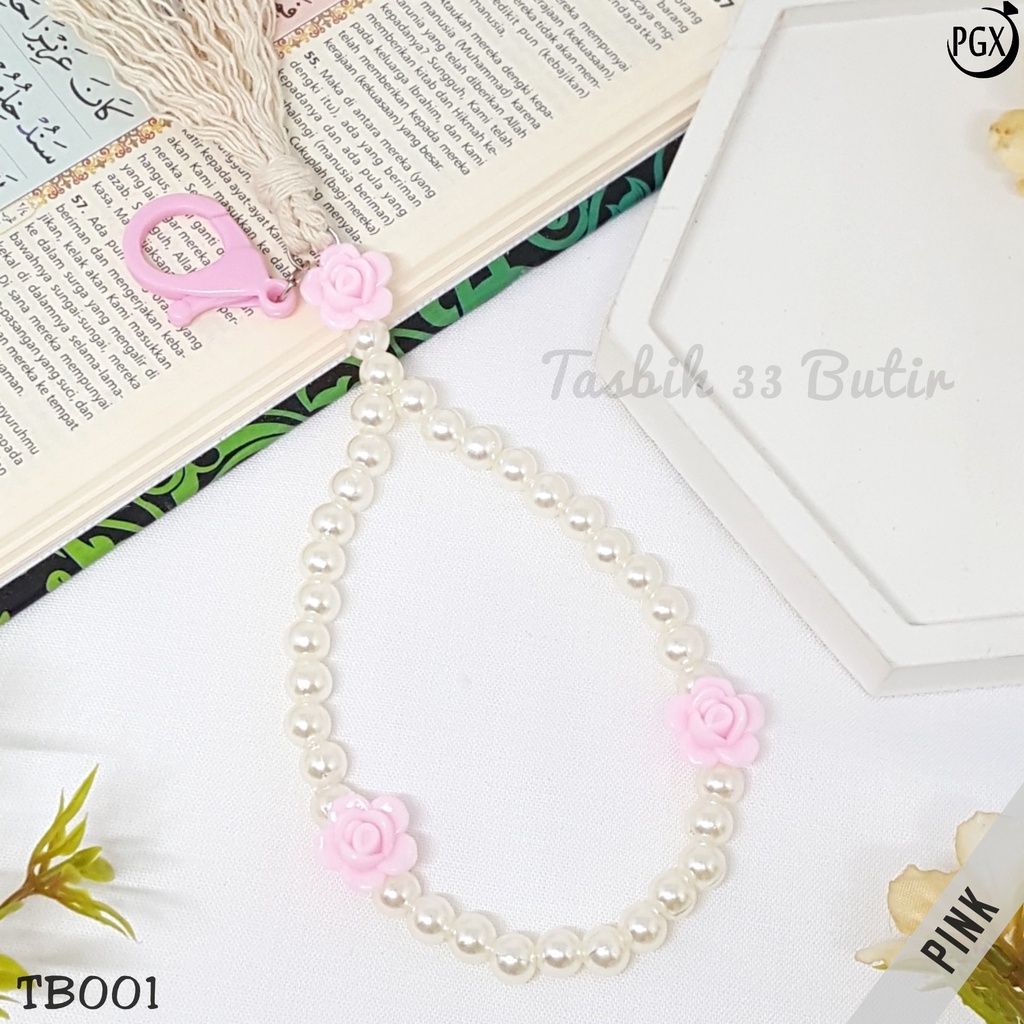 PGX Tasbih Gantungan Kunci 2in1 Isi 33 Butir Fashion Muslim TB001