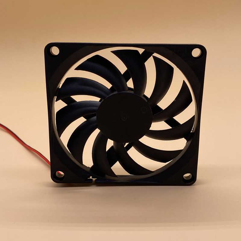Kipas Heatsink CPU Fan 80mm 12V 2PIN XH2.54 Komponen Pendingin Peralatan Elektronik Komputer Berkualitas