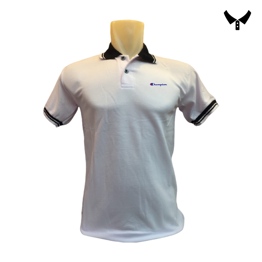 KAOS CHAMPION  / KAOS KERAH CHAMPION / POLO KOMBINASI CHAMPION / KAOS SPORT / POLO SHIRT SPORT / KAO