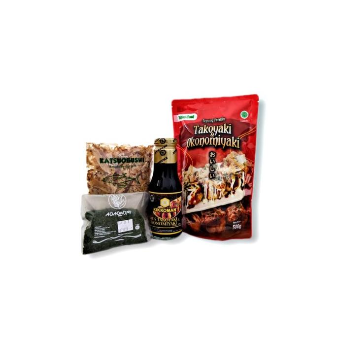 

Paket Takoyaki Komplit TITIANDFOOD dengan Saus KIKKOMAN