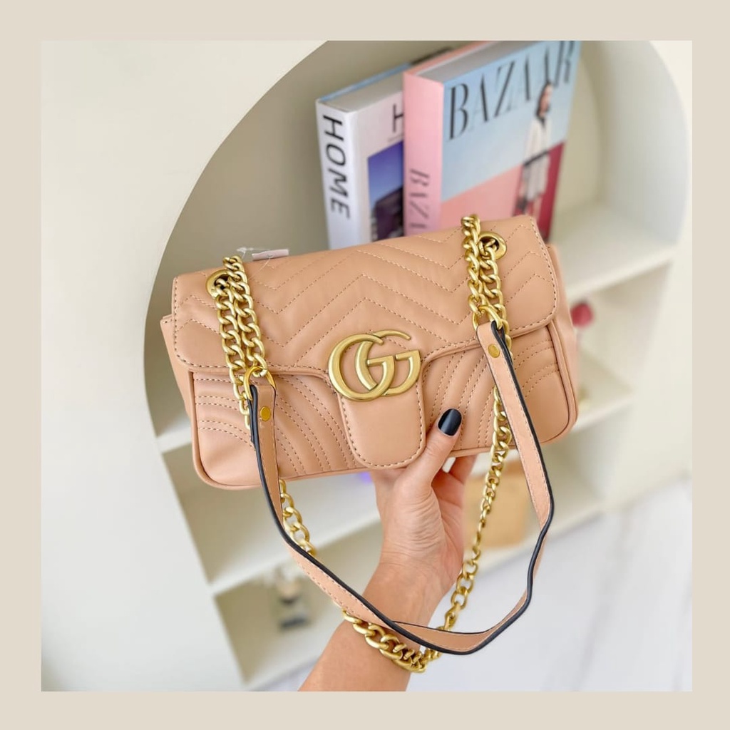 tas sling bag/ selempang wanita import guci