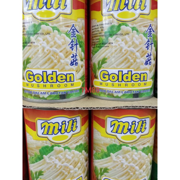 

GOLDEN MUSHROOM MILI/JAMUR DALAM LARUTAN GARAM PRODUK MILI