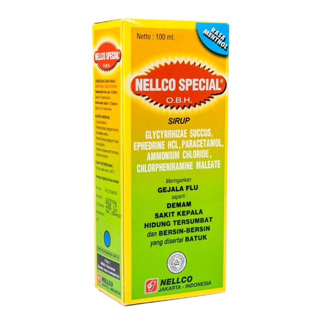 NELLCO SPECIAL SIRUP OBH 100ml