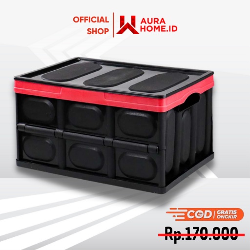 Jual Kotak Penyimpanan Bagasi Mobil Model Lipat Car Storage Box / Kotak ...