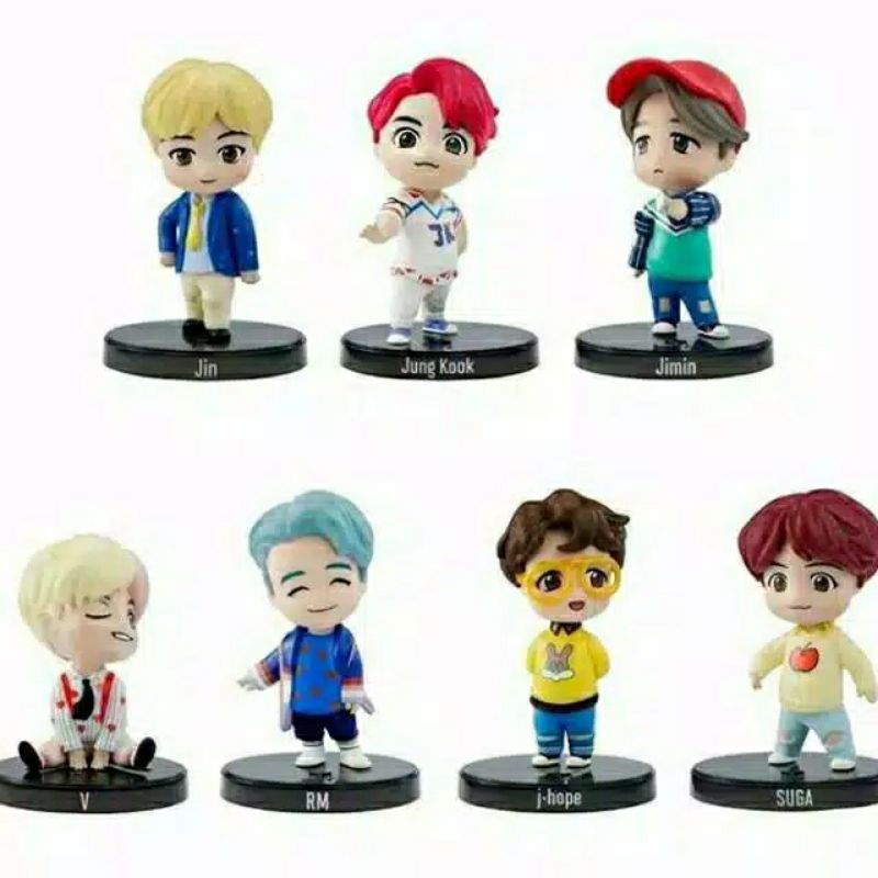 BTS POP UP MINI FIGURE HOUSE OF IDOL TINY TAN