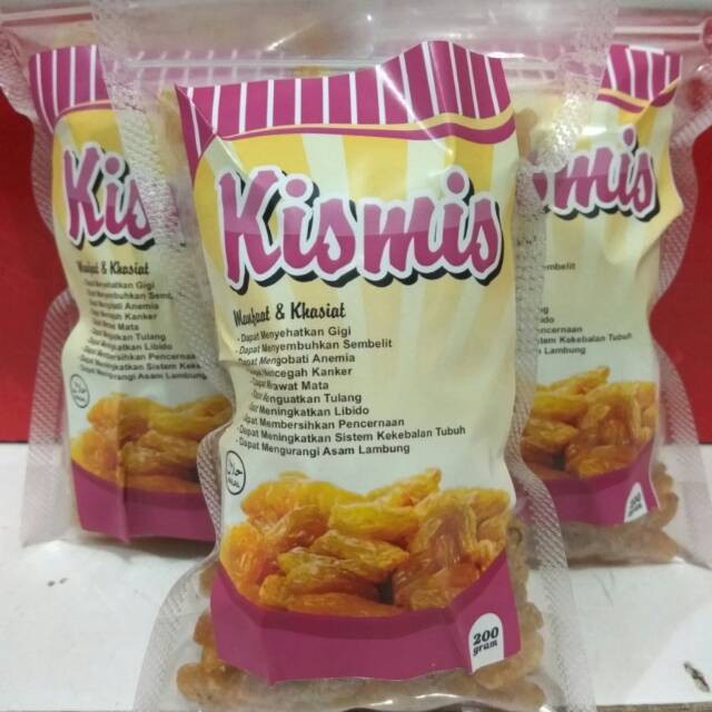 

Kismis 200gram