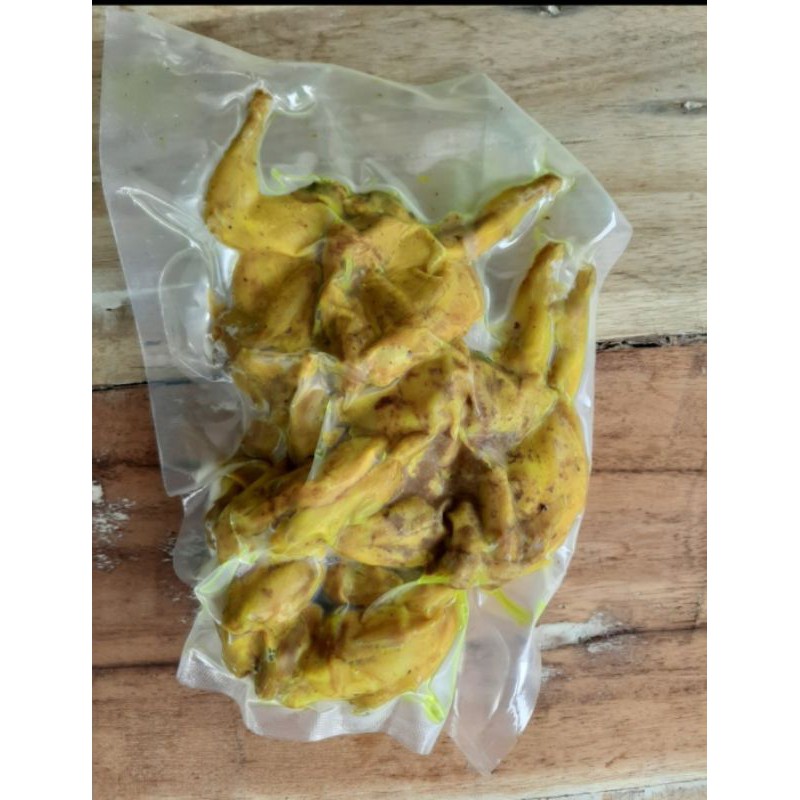 

Burung Puyuh Presto Frozen Berbumbu Praktis Tinggal Goreng