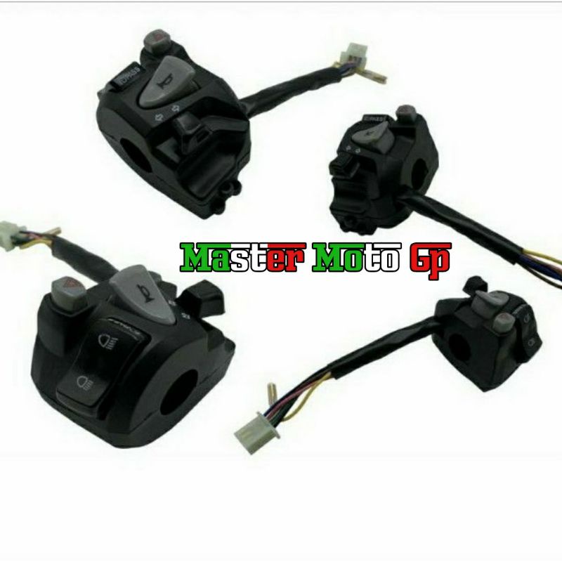 Saklar Kiri Nmax Domino Sen Klakson Hazard Lampu Dekat Jauh PNP Nmax Pcx Saklar holder kiri nmax PCX vixion  ADV CBR sonic Fino satria fu R15 R25 Vario Scoopy Aerox