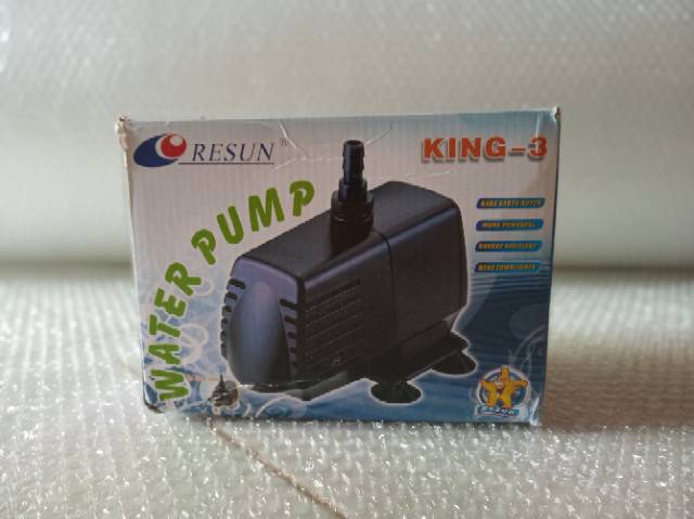 RESUN Water pump KING SERIES KING-3 Pompa Aquarium Kolam Hidroponik waterfall