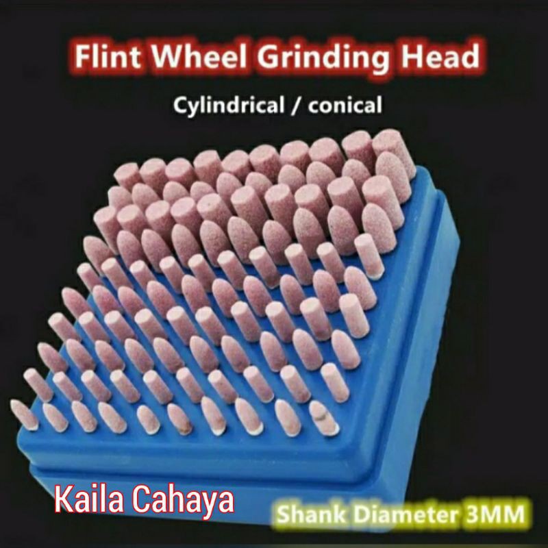Set 100pcs mata Bor gerinda batu asah amplas gerinda tuner mini drill