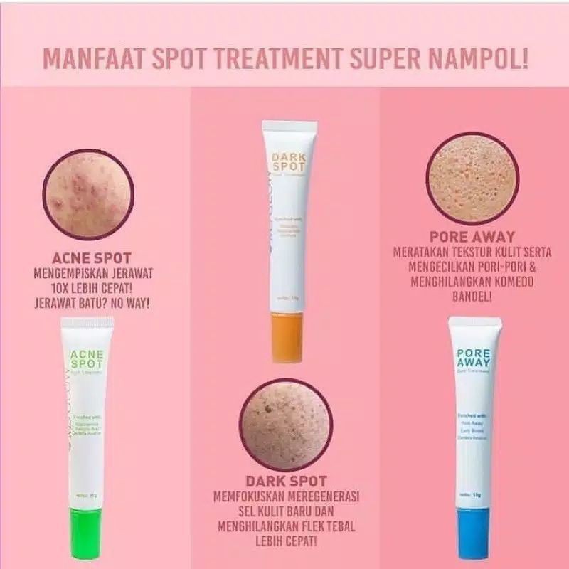 Ms Glow Acne Spot / Ms Glow Dark Spot / Ms Glow Pore Away