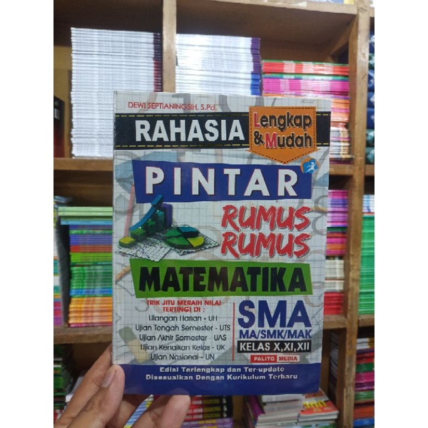 Buku Rahasia Pintar Rumus Matematika Sd,Smp,Sma Kurikulum Terbaru Lengkap-SMA