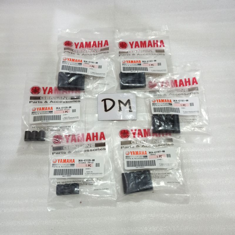 Karet peredam blok sekher RX King 3KA-E1161-00 3KA-E1129-00 Asli Original Yamaha