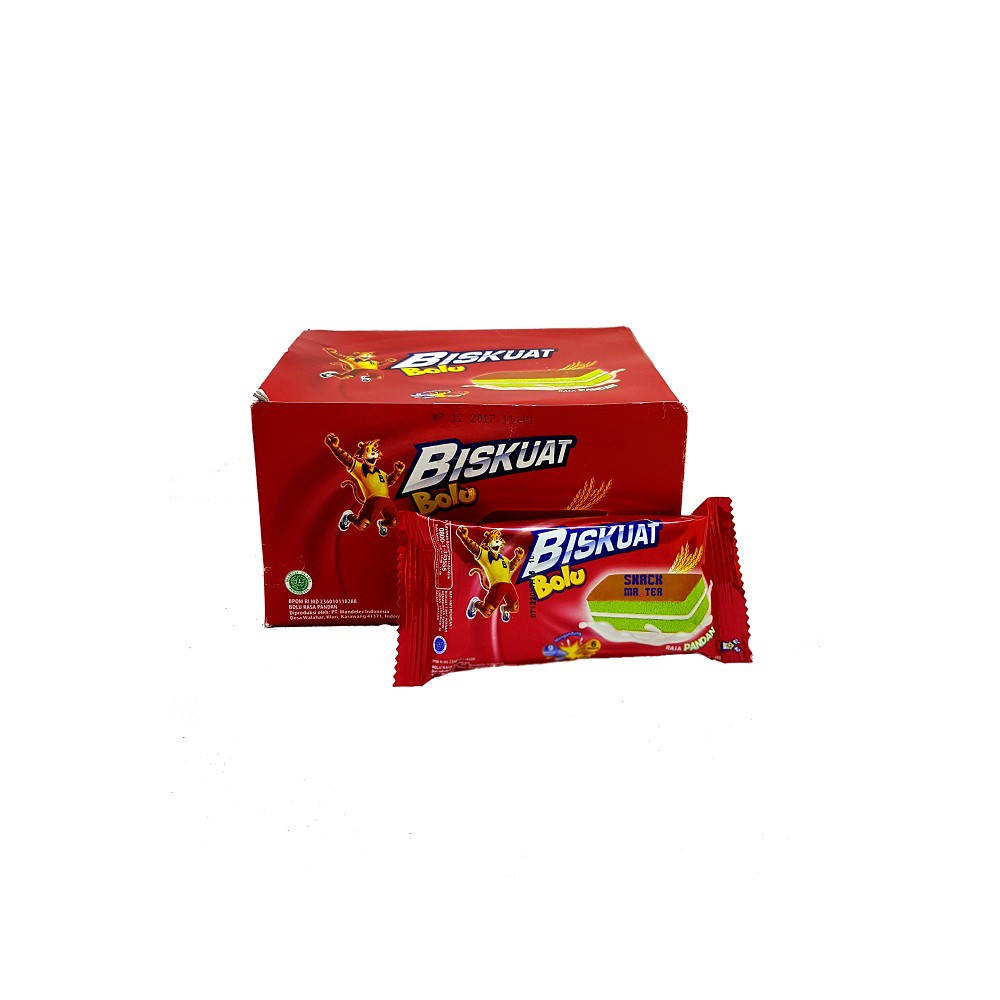 

Biskuat Bolu Cokelat - Netto 12Bks x 16gr