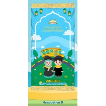 Sajadah Anak Custom New Motif-Grad B