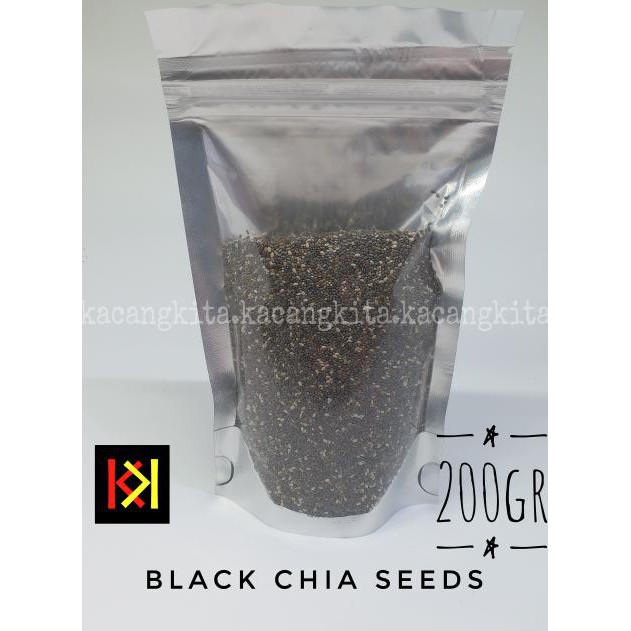 

Black Chia Seeds Ukuran 200Gr