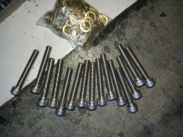 Ring Per 12 M8 Spring Washer Plat 100pcs