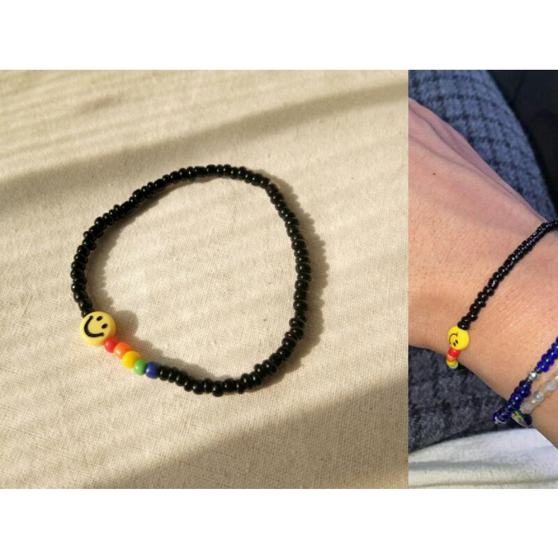 Rainbow Smiley Bracelet (Mino WINNER)