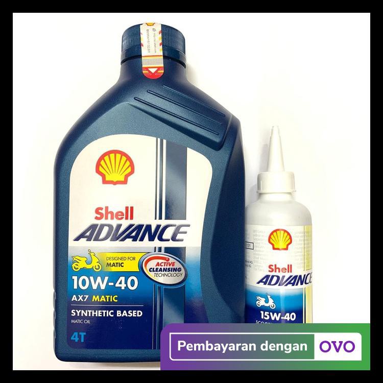 Oli Shell Ax7 Matic 0.8 L Dan Oli Gardan Shell
