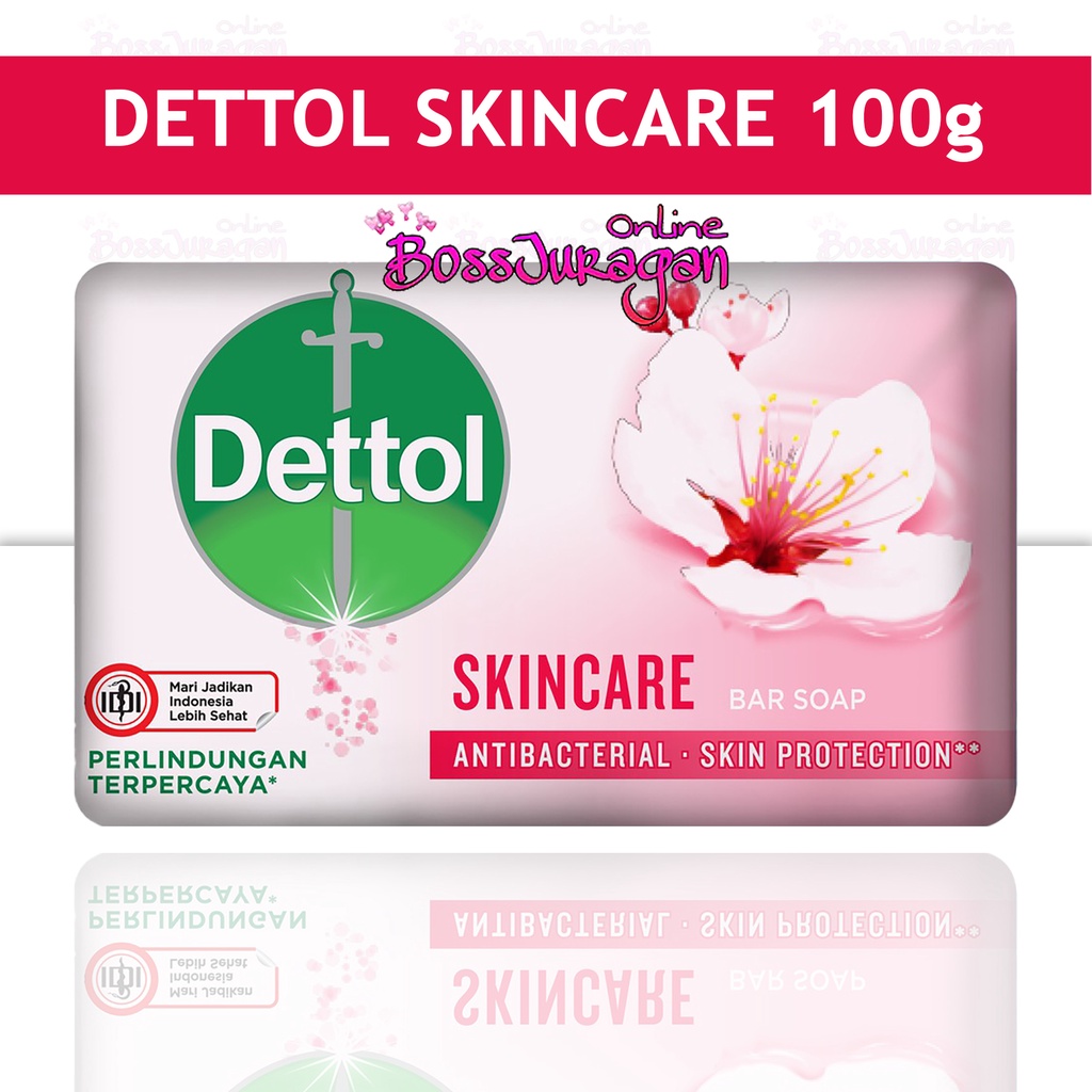 (BOSS) (100gr) DETTOL Sabun Mandi Batang / Soap Bar 100 gram