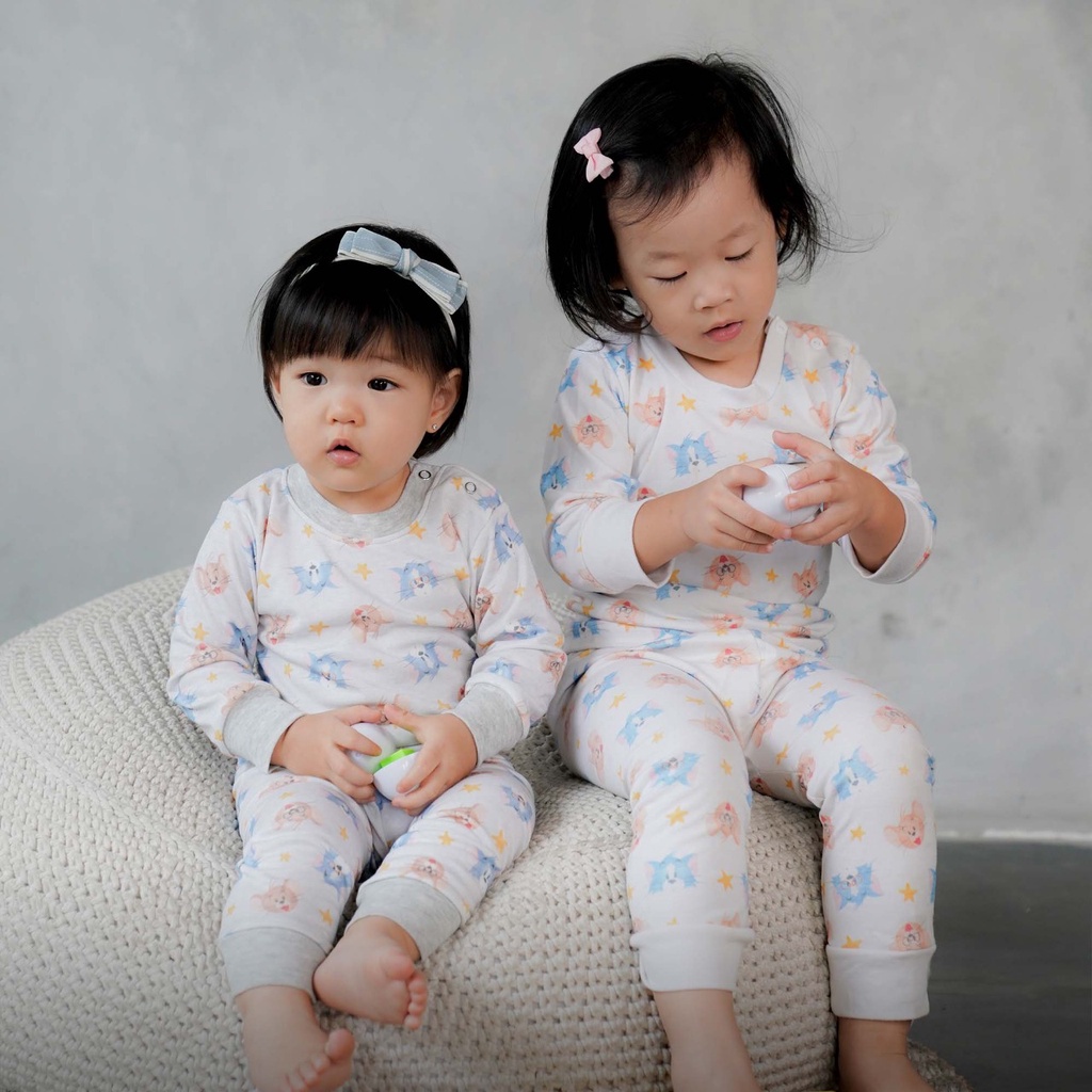 Chiyo Baby Stelan Baju Bayi Anak / Piyama Panjang Best Quality SNI