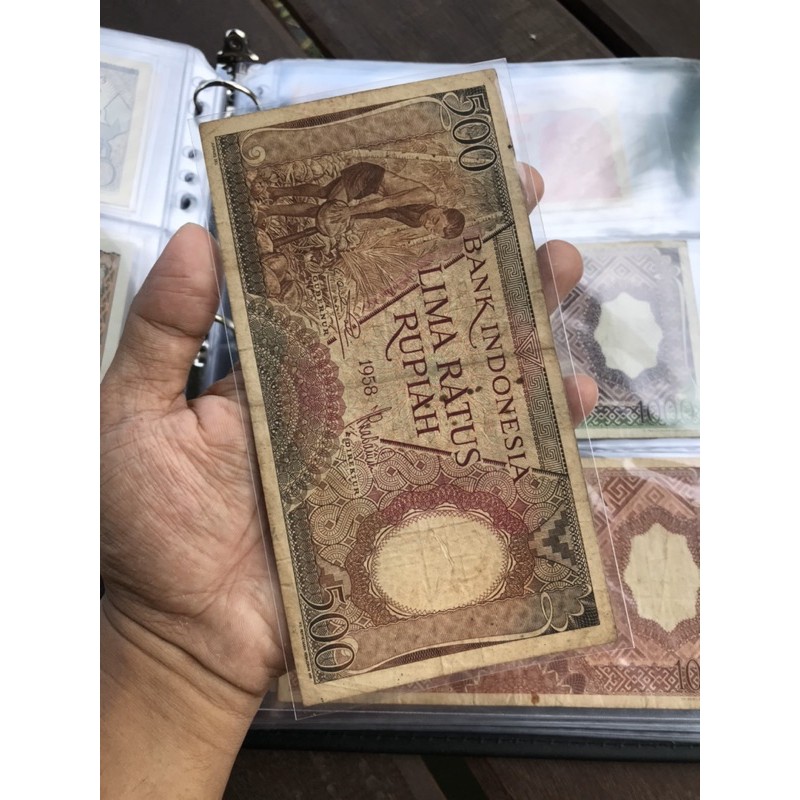 Uang Kuno 500 Rupiah Pekerja VF 775
