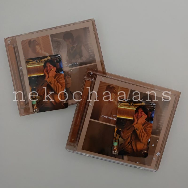 SUPER JUNIOR - THE ROAD WINTER FOR SPRING A VERSION WITH SIWON PC PHOTOCARD