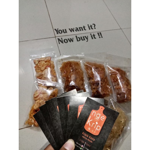 

keripik kaca pedas - Cemilan kekinian, jajanan anak muda, keripik pedas