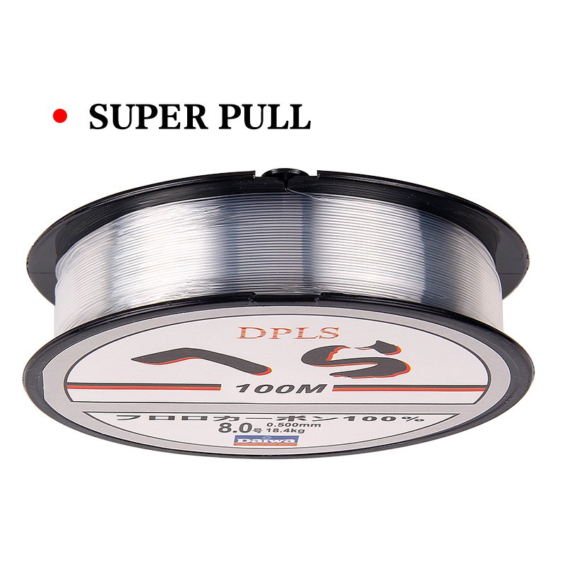 1Pcs 100m Daiwa Nylon Fishing Line Strong Senar Pancing Swimbait Fishing Lure Ikan Bass Bait
