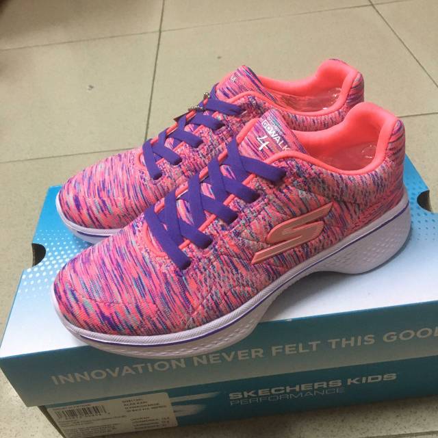 Skechers kids girls pink