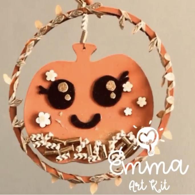 

Update! Junior Kit: Make With Emma Pumpkin Craft Set (Includes Paint & Brush!) Terpercaya