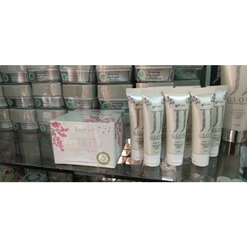 promo red jelly MS glow original bonus jj glow mini