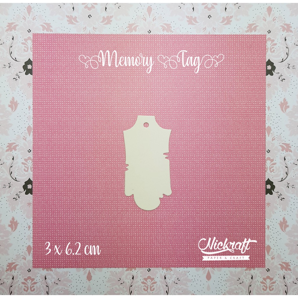 

MEMORY TAG - BAHAN SCRAPBOOK LABEL KECIL KARTU UCAPAN MINI HAMPERS