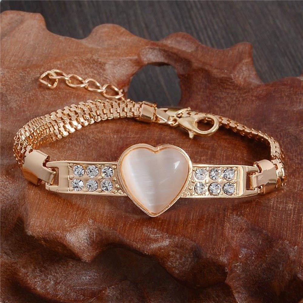 Needway Bangle 18k Natural Bracelets Gelang Emas Isi Kristal Wanita