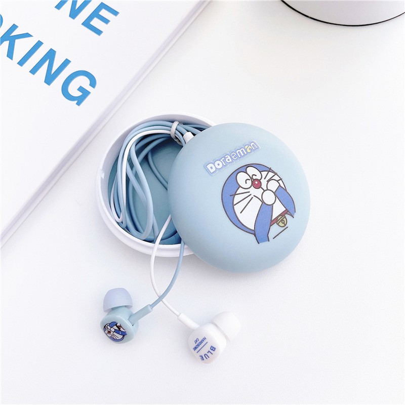 Headset Earphone In-Ear Kabel 3.5mm Dengan Mic Untuk Smartphone / Laptop