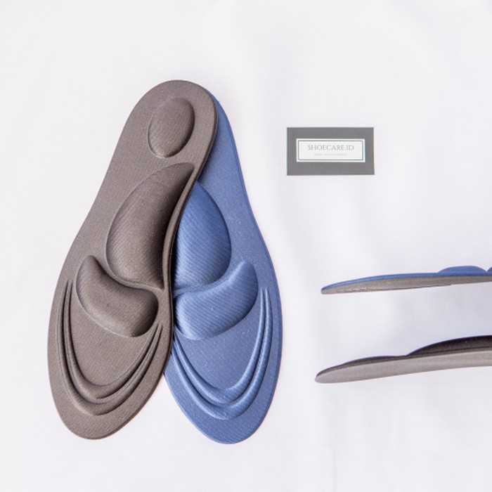 Insole Sol Tumit 4D Shoes Gel Pad 3D High Heels Alas Kaki Bantalan Sepatu Cushion Spon Busa Foam