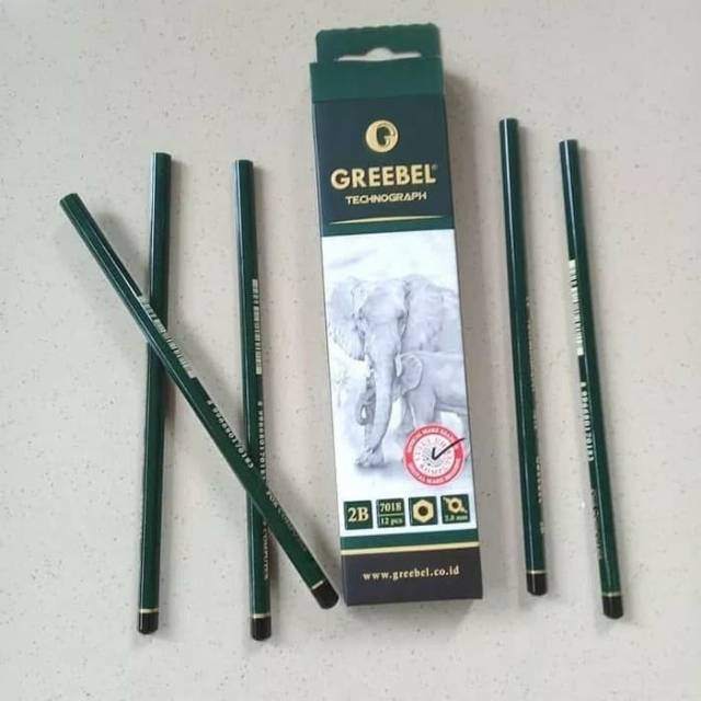 

Pensil 2B Greebel Pensil Ujian