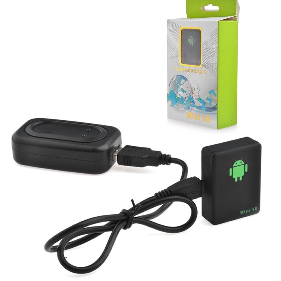 GPS Tracker Mini A8 Alat Pelacak Lokasi Posisi Mobil Dengan SMS GSM GPRS Alat Sadap Suara Lacak K95O